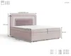 MOEBLO Boxspringbett, Polsterbett Kontinentalbett, Produktbild-Vorschau 9