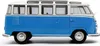 Solido 421186462 VW T1 Samba Bus 1962 blau weiß 1:18 Produktbild-Vorschau 5