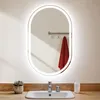ZMH Spiegellampe LED Badspiegel lampe 50x80cm Spiegellampe Produktbild-Vorschau 1