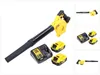 DeWalt DCV 100 P2 accubladblazer / bladblazer 18 V + 2x Productafbeelding-voorbeeld 1