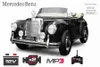 Mercedes Benz Oldtimer 300s Kinderfahrzeug Elektrofahrzeug Produktbild-Vorschau 1
