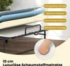 COSTWAY Letto per ospiti 90x190 cm pieghevole, letto Anteprima dell’immagine prodotto 4