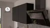 Küche ARIA K-BL - 220 + 120 cm Anti Fingerprint Küchenzeile Produktbild-Vorschau 5