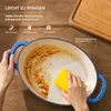 Casserole en fonte (7,1 litres), forme ovale, incluant des Voir les images du produit 8