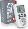 BEARWARE 3x Zeitschaltuhr, digital, programmierbar, LCD Produktbild-Vorschau 5