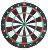 Cible de fléchettes de 24 cm + 2 fléchettes de rechange, Voir les images du produit 11