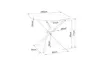 Design Esstisch rund GA-111 Glas Tisch Esszimmer 90x71x90 Produktbild-Vorschau 6