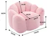 Puf Lotus 110 x 110 cm – kompaktowa sofa w kolorze różowym, Podgląd zdjęcia produktu 5