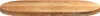 vidaXL Tischplatte Hellbraun 100x50x4 cm Massivholz Eiche Produktbild-Vorschau 5