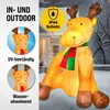 MONZANA® Nafukovací sob 180cm LED osvětlený montážní Náhled obrázku produktu 4