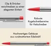 LAMY logo Kugelschreiber 205 matt rot Stärke M M16 Produktbild-Vorschau 3