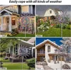 3D Metall Windmühle | Kinetisches Windspiel mit Gartenpfahl Produktbild-Vorschau 3