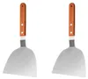 INF Spatola Teppanyaki 909A, set da 2 - Spatola per burger Anteprima dell’immagine prodotto 1