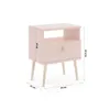 FEDVE Wohnzimmer Beistelltisch Poxwell Modern Holztisch Produktbild-Vorschau 5