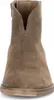 A front view of a brown suede boot. Anteprima dell’immagine prodotto