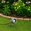 LED Spot Garten Strahler mit Erdspieß für außen in grau - Produktbild-Vorschau 5