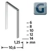 Flachdrahtklammer G Typ 11/10 Vz a 5000 St Novus Produktbild-Vorschau 7