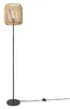 Stehlampe Modern Wohnzimmer Schlafzimmer Rattan Optik Boho Produktbild-Vorschau 1