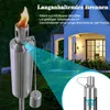 TRMLBE Gartenfackeln für Draußen Öl 6er Set Ölfackel Produktbild-Vorschau 6