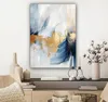 Wandbilder wohnzimmer 60x80 cm - Abstrakt und Modern - Blau Produktbild-Vorschau 7