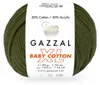 Gazzal Baby Baumwolle XL 3463 Kiefergrün – weiches Produktbild-Vorschau 1