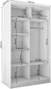 Schwebetürenschrank VOX 120 cm – Kleiderschrank mit Spiegel Produktbild-Vorschau 4