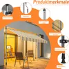 TolleTour Markise Klemmmarkise Balkonmarkise ohne Produktbild-Vorschau 3