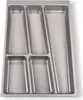 ORGA-BOX II Besteckeinsatz grau 462 x 305 mm für 40 cm Produktbild-Vorschau 1