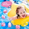 100er Set Mini Quietschschwein Bade Spielzeug, schwimmend Produktbild-Vorschau 5