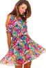 Infinite You Geblümtes Kleid für Frauen Clarith A295 rosa M Produktbild-Vorschau 1