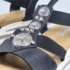 Rieker Komfort Sandalen V0287-14 Damen 31353130383938 Blau Produktbild-Vorschau 39