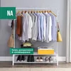 Avalo Industrieel Kledingrek - Metaal - 110x33x150 CM - Wit Productafbeelding-voorbeeld 8