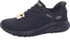 A black Skechers women's sneaker is shown from the side against a white background. Produktbild-Vorschau