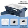 Meuble-lavabo Flieks avec vasque en céramique, Voir les images du produit 7