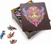 Dřevěné puzzle pohádkový bizon L Náhled obrázku produktu 4