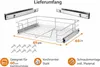 Basis Küchenschrank Schublade - 60 cm - Edelstahl Produktbild-Vorschau 19