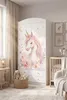 Grande armoire pour enfant blanche avec tiroirs et tringle Voir les images du produit 6