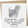 Mr. & Mrs. Panda Grußkarte Affenpinscher Charme - Weiß - Produktbild-Vorschau 1