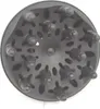 A close-up, top-down view of a black hair dryer diffuser attachment. Náhled obrázku produktu