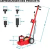 Martinetto di manovra pneumatico Wiltec 22 t, 245-535 mm, Anteprima dell’immagine prodotto 7