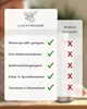 A comparison chart showing features of a product versus other manufacturers. Produktbild-Vorschau