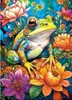 CHERRY PAZZI Puzzle Blumenfrosch 1000 Stü ck Produktbild-Vorschau 2