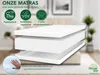 Ergonomische koudschuimmatras met 7 zones | 180 x 200 cm | Productafbeelding-voorbeeld 3