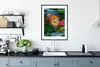 MuchoWow® Gerahmtes Poster Schmetterlinge - Blume - Natur Produktbild-Vorschau 4