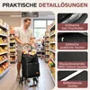 Sekey 3in1 Aluminium Trolley Faltbar Einkaufstrolley Produktbild-Vorschau 5