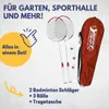 Best Sporting Badminton Set 260 XT – Mit 2 leichten Produktbild-Vorschau 3