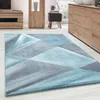 Moderní designový koberec s krátkým vlasem Geometrický Náhled obrázku produktu 6