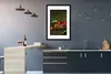 MuchoWow® Gerahmtes Poster Rustikal - Apfel - Obst - Rot - Produktbild-Vorschau 5