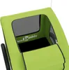 vidaXL Cani da rimorchio per bicicletta verde Tessuto Anteprima dell’immagine prodotto 10