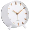 Sveglia in stile scandinavo GRACE, Ø 11 cm, bianco Anteprima dell’immagine prodotto 1